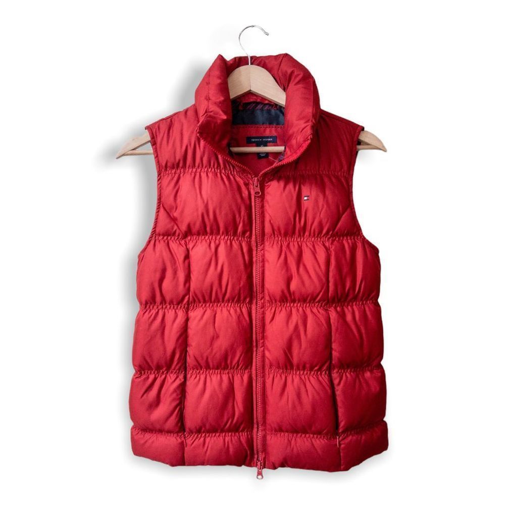 Tommy Hilfiger l Red Puffer Vest SZ CS